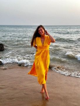 ROBE SEREMONY JAUNE