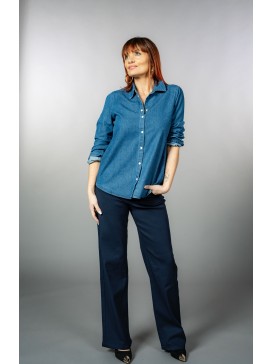 CHEMISE EN JEANS EMPIRE